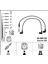 Atesleme Kablosu Seti Mercedes M110 W123 S123 C123 W460 W126 R107 Gnzrz 1