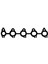 Eksoz Manifold Contasi Metal P107-P206-P307-BİPPER-C1-C2-C3-XSARA-NEMO-FİESTA-FÜSİON 1.4 Hdi Dv4 Gnzrz 1