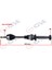 Komple Aks Sağ Transporter T5 2.5 Tdi 03-11 6 Vites 873MM Düz Vites Gnzrz 1