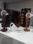 Luxury 3lü Kahve Köşesi 3D Dökülen Kahve Çikolata Biblo Figür 1 Adet 1