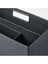 Luxury Masaüstü Organizer 34X16 cm Ikea Kalemlik Bölmeli Organizer Gri Düzenleyici Sert Karton 1 Adet 3