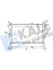 Su Radyatörü Opel Vectra A 1.6i 2.0i 2.0i 16V 1.7d 90-95 Calibra A 2.0i 94-97 mt Ac Nac Mekanik 620X378X34 90443463-90443466 Gnzrz 1
