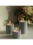 Luxury Üçlü Silindir Tealight Mumluk Seti 1 Adet 1