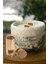 Luxury Marble Glow Kibritli Set – Siyah Beyaz Beton Mum 1 Adet 3