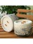 Luxury Marble Glow Kibritli Set – Siyah Beyaz Beton Mum 1 Adet 4