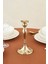 Luxury Rena New Year Yılbaşı Şamdan Gold 22 cm 1 Adet 1