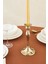 Luxury Rena New Year Yılbaşı Şamdan Gold 22 cm 1 Adet 3