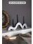 Luxury Şamdan Mumluk Dekoratif Mumluk Tealight Mumluk Gümüş Eskitme Renk Model 13 1 Adet 3
