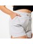 Domyos Kadın Alacalı Açık Gri Slim Spor Şortu 520 - Fitness 5