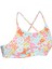 Nabaiji Çocuk Yuvarlak Yaka Bikini Üstü - Beyaz - Desenli - LILA PANTAI 7