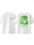 Star Wars Yoda Tasarım Sırt Baskılı Pamuk Beyaz Oversize T-Shirt 1