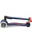 Scooter Maxi Micro Deluxe Foldable LED Navy/red MMD133 1