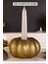 Luxury Şamdan Mumluk Dekoratif Mumluk Tealight Mumluk Altın Eskitme Renk Model 34 1 Adet 3