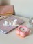 Luxury Fiyonk Şamdan Mumluk ve Çiçekli Pembe Soya Wax Mum Seti , Pinterest Model Set 1 Adet 3