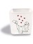 Luxury Dekoratif Buzlu Cam Mumluk Cin Ali&ayşe Desen 8x8 cm (4 Adet) 1 Adet 1