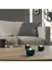 Luxury Hedervard Tealight Mumluk, Koyu Turkuaz, 3 cm 1 Adet 4