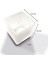 Luxury Dekoratif Buzlu Cam Mumluk 8x8 cm (4 Adet) 1 Adet 5