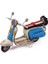 Dekoratif Metal Scooter Vintage Dekoratif Ev Ofis Hediyelik 2