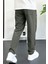 Erkek Beli Lastikli Jogger Pantolon Yeşil EDW354 4