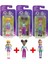 Luxury 3'lü Set Lila , Shani ve Polly Pocket Ana Karakterler Seti Oyuncak Bebek Figürü Sarışın Kumral Esmer 1 Adet 1