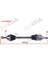 Komple Aks Sol Corsa D 1.3 Cdti 06 Dtj 615MM Gnzrz 1