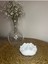 Luxury Beyaz Çiçek Mumluk, Lotus Mumluk, Ogranizer, Dekoratif Obje, 1 Adet 1