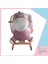 Sallanan Doldurulmuş At Peluş Rocker 60 cm Pembe-Beyaz Nrmsa 3