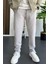 Erkek Beli Lastikli Gofre Kumaş Jogger Pantolon Gri EDW358 2