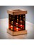 Luxury Sonsuzluk Aynası Ahşap Mumluk, Dekoratif Ahşap Mumluk, Hediyelik Tealight Mumluk 1 Adet 1