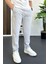 Erkek Beli Lastikli Jogger Pantolon Açık Gri EDW354 3