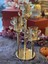 Luxury Gold Kristal Şamdan 3 Lü 1 Adet 1