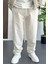 Erkek Beli Lastikli Baggy Rahat Pantolon Krem EDW359 1