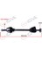 Komple Aks Sol Doblo 1.9d 01 618MM Gnzrz 1