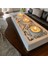 Luxury 3 Lü Beton Tabaklı Mumluk Set Dekoratif Mumluk Hediyelik Eşy 1 Adet 1