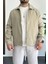Erkek Oversize Trenç Ceket Mevsimlik Haki EDW360 1