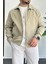 Erkek Oversize Trenç Ceket Mevsimlik Haki EDW360 2