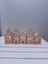 Luxury Beton 5’li Ev Tealight Mumluk Dekoratif Iskandinav Evler Uçuk Pembe 1 Adet 1