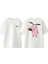 Cesur Korkak Kopek 1 Tasarım Sırt Baskılı Pamuk Beyaz Oversize T-Shirt 1