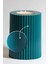 Luxury 3 Lü Yeşil Mumluk Dekoratif Tealight Set Mum Abs Plastik 1 Adet 5