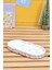 Luxury Beyaz Oval Pembe Organizer Tabak | Banyo Organizeri | Ofis Organizer Tepsi 1 Adet 4
