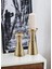 Luxury Dekoratif Mumluk Gold 9X9X19 cm 1 Adet 2
