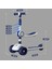 Çocuk Scooter'ı Çok Modlu Ayarlanabilir ve Katlanabilir 2-10 Yaş Yük Taşıma Kapasitesi 100KG (Yurt Dışından) 2
