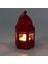 Luxury Dekoratif Metal Camlı Şamdan Mumluk Tealight 10CM x 8cm 1 Adet 1