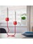 Luxury Kırmızı Şamdan/tealight Mumluk, Lale Parlak Kırmızı, 29 cm 1 Adet 4