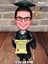 Luxury Resim Fotoğraf Baskılı Kız Erkek Okul Mezuniyet-3d Karikatür Biblo Mezun Oldum Temalı 1 Adet 2