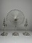 Luxury 3 'lü Lüks ve Şık Silver Spiral Set Masa Dekoru - Modern Tasarımlı Dekoratif Aksesuar, Ev ve Ofis 1 Adet 1