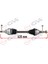 Komple Aks Sol Opel Vectra C 1.6-1.8 02-08 620MM Gnzrz 1