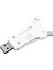 4'ü 1 Arada I Flash Sürücü USB Kart Okuyucu iPhone 5 6 Için Ipad Macbook Için (Yurt Dışından) 1