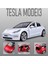 1:32 Tesla Model 3 Alaşım Araba Modeli Pres Döküm ve Oyuncak Araçlar Oyuncak Arabalar Çocuk Oyuncakları Çocuk Hediyeler Için Çocuk Oyuncak (Yurt Dışından) 2
