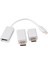 Adaptör Dönüştürücü Kablo, Usb-C - Dp+Dp - VGA (V93+D48+H111) (Yurt Dışından) 4